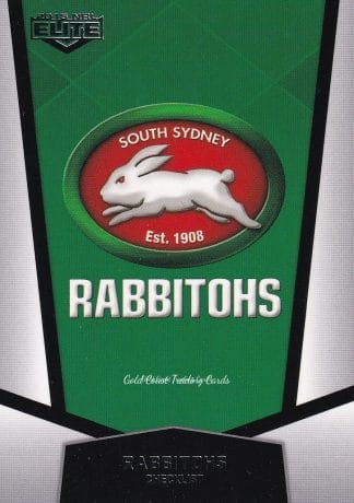 2015 NRL Elite Common Card - Base 120 Logo Checklist South Sydney Rabbitohs