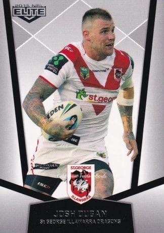 2015 NRL Elite Common Card - Base 122 Josh Dugan St George Dragons