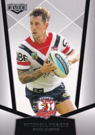 2015 NRL Elite Common Card - Base 137 Mitchell Pearce Sydney Roosters