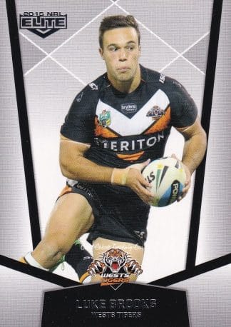 2015 NRL Elite Common Card - Base 151 Luke Brooks Wests Tigers