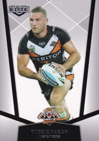 2015 NRL Elite Common Card - Base 152 Robbie Farah Wests Tigers