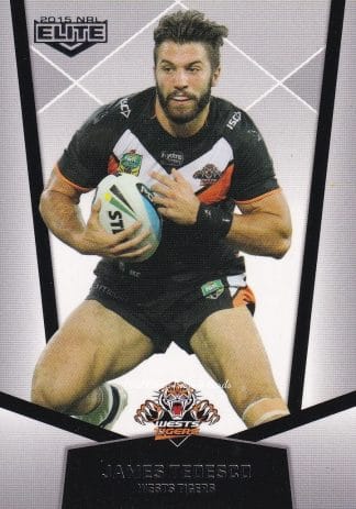 2015 NRL Elite Common Card - Base 159 James Tedesco Wests Tigers