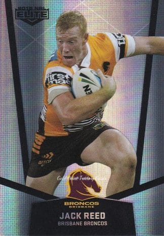 2015 NRL Elite Silver Parallels - P008 Jack Reed Brisbane Broncos