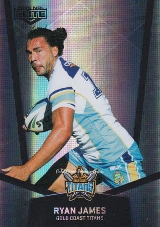 2015 NRL Elite Silver Parallels - P040 Ryan James Gold Coast Titans