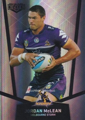 2015 NRL Elite Silver Parallels - P060 Jordan McLean Melbourne Storm
