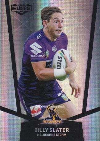 2015 NRL Elite Silver Parallels - P062 Billy Slater Melbourne Storm
