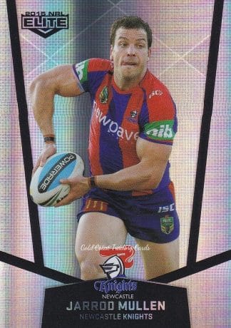 2015 NRL Elite Silver Parallels - P067 Jarrod Mullen Newcastle Knights