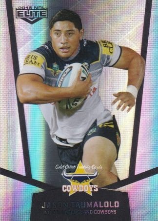 2015 NRL Elite Silver Parallels - P080 Jason Taumalolo North Qld Cowboys