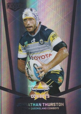 2015 NRL Elite Silver Parallels - P081 Johnathan Thurston North Qld Cowboys