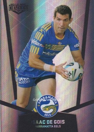 2015 NRL Elite Silver Parallels - P083 Isaac De Gois Parramatta Eels