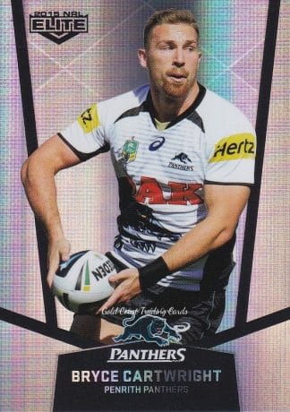 2015 NRL Elite Silver Parallels - P092 Bryce Cartwright Penrith Panthers