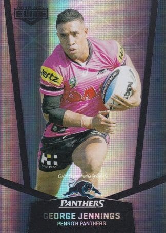 2015 NRL Elite Silver Parallels - P094 George Jennings Penrith Panthers