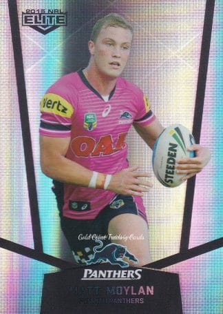 2015 NRL Elite Silver Parallels - P095 Matt Moylan Penrith Panthers