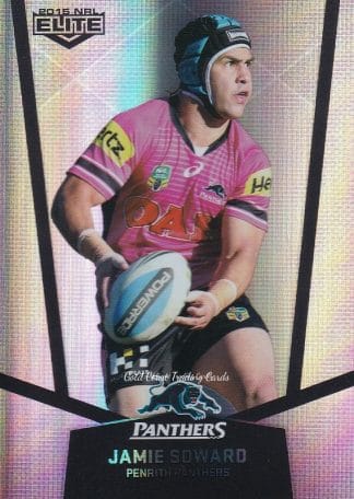 2015 NRL Elite Silver Parallels - P097 Jamie Soward Penrith Panthers