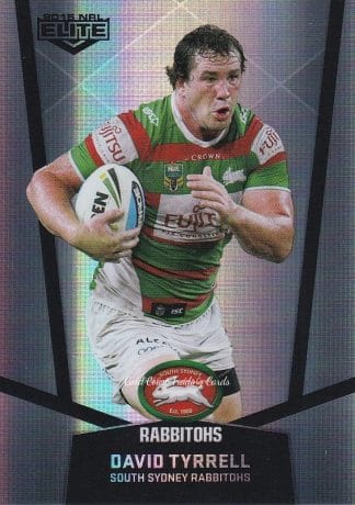 2015 NRL Elite Silver Parallels - P108 David Tyrrell South Sydney Rabbitohs