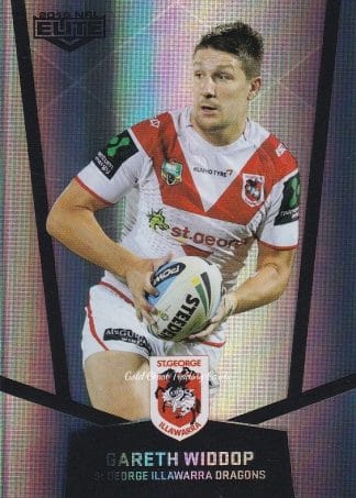 2015 NRL Elite Silver Parallels - P117 Gareth Widdop St George Dragons