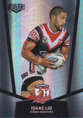 2015 NRL Elite Silver Parallels - P123 Isaac Liu Sydney Roosters