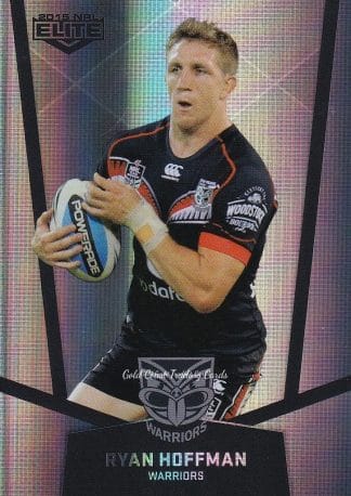 2015 NRL Elite Silver Parallels - P127 Ryan Hoffman Warriors