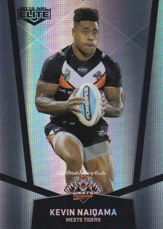 2015 NRL Elite Silver Parallels - P140 Kevin Naiqama Wests Tigers