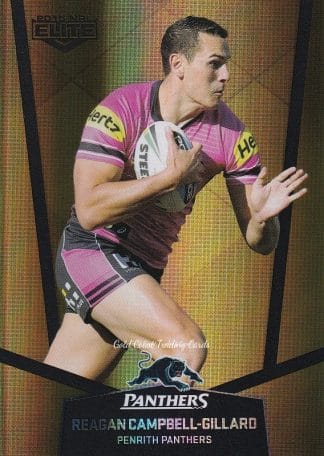 2015 NRL Elite Gold Parallels - PS091 Reagan Campbell-Gillard Penrith Panthers