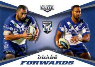2015 NRL Elite Quads - EQ06 Kasiano & Williams Canterbury Bulldogs