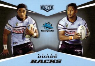 2015 NRL Elite Quads - EQ07 Barba & Leutele Cronulla Sharks