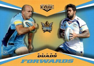 2015 NRL Elite Quads - EQ10 White & Pettybourne Gold Coast Titans