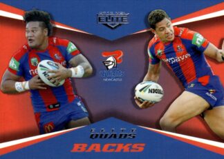 2015 NRL Elite Quads - EQ15 Leilua & Gagai Newcastle Knights