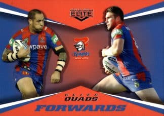 2015 NRL Elite Quads - EQ16 Snowden & Smith Newcastle Knights