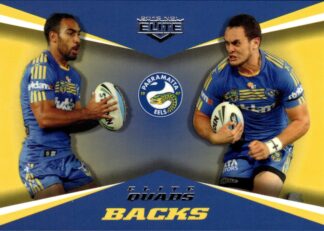 2015 NRL Elite Quads - EQ19 Robinson & Takairangi Parramatta Eels
