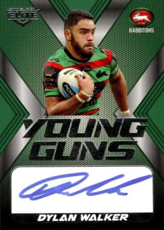 2015 NRL Elite Young Guns Signature - YGS12 Dylan Walker South Sydney Rabbitohs