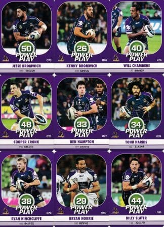 2015 NRL Power Play Base Team Set - Melbourne Storm