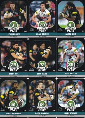 2015 NRL Power Play Base Team Set - Penrith Panthers