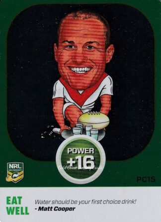 2015 NRL Power Play Power Card - PC15 Matt Cooper