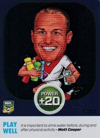 2015 NRL Power Play Power Card - PC23 Matt Cooper