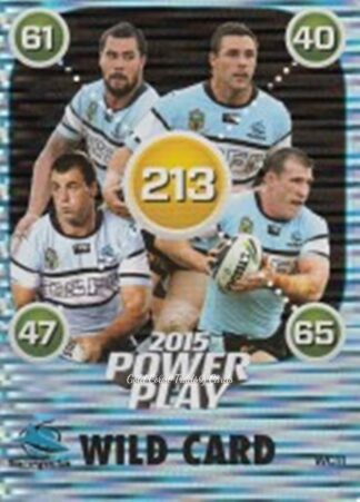 2015 NRL Power Play Wild Card - WC11 Cronulla Sharks