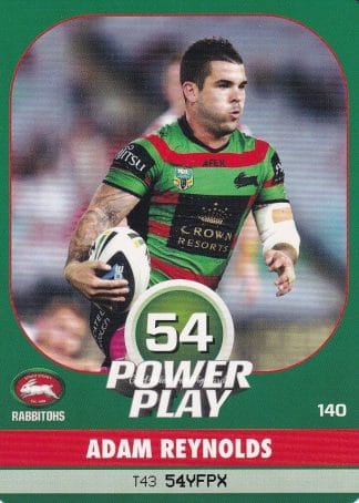 2015 NRL Power Play Common Card - Base 140 Adam Reynolds South Sydney Rabbitohs