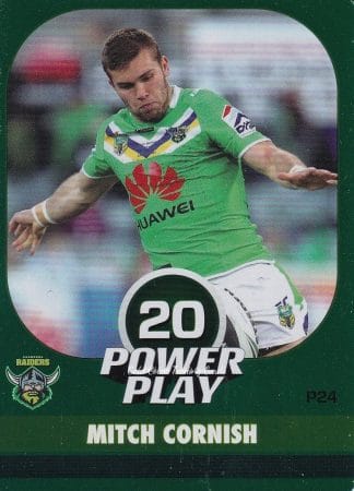 2015 NRL Power Play Parallel - P024 Mitch Cornish Canberra Raiders