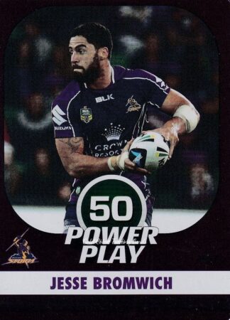 2015 NRL Power Play Parallel - P067 Jesse Bromwich Melbourne Storm