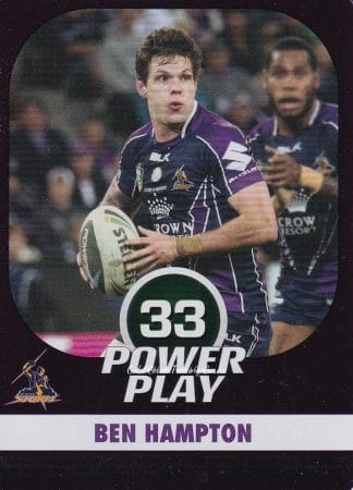 2015 NRL Power Play Parallel - P071 Ben Hampton Melbourne Storm