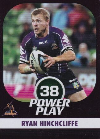 2015 NRL Power Play Parallel - P073 Ryan Hinchcliffe Melbourne Storm