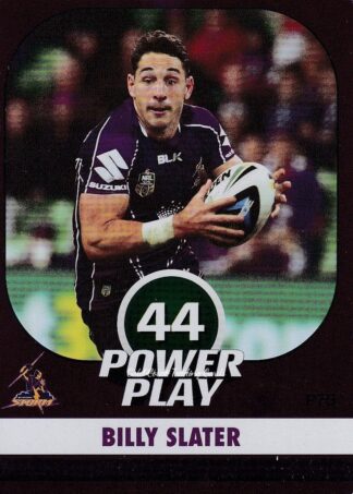 2015 NRL Power Play Parallel - P075 Billy Slater Melbourne Storm