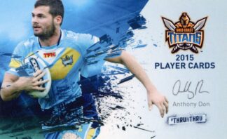 2015 Gold Coast Titans - Card 05 Anthony Don