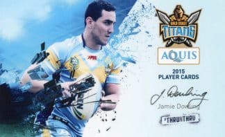 2015 Gold Coast Titans - Card 07 Jamie Dowling