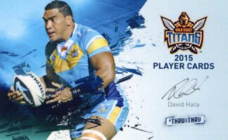 2015 Gold Coast Titans - Card 13 David Hala