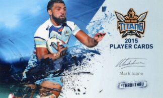 2015 Gold Coast Titans - Card 17 Mark Ioane