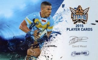2015 Gold Coast Titans - Card 21 David Mead