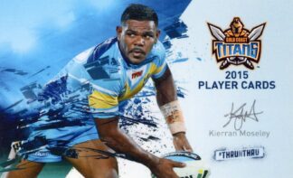 2015 Gold Coast Titans - Card 23 Kierran Moseley