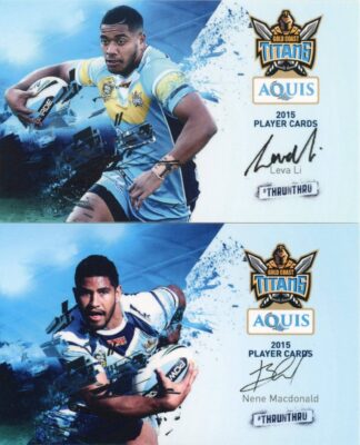 2015 NRL Promotional Cards