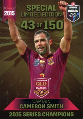 2015 Series State Of Origin Limited Edition - SOOLE1 Cameron Smith